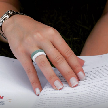 Feather Silicone Ring